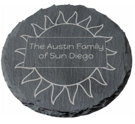 Slate Coasters - Design