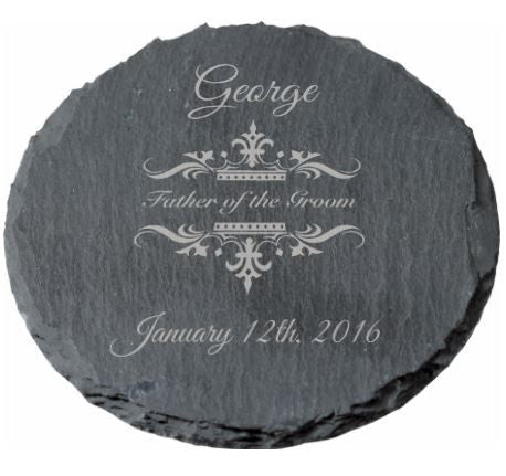 Slate Coasters - Groomsmen Gifts