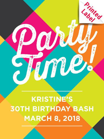 Ballast Point Sculpin IPA - Party Time Label