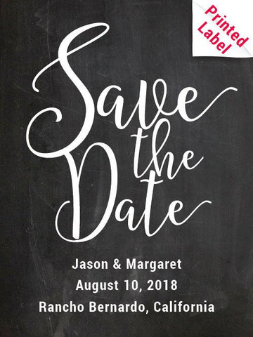 Ballast Point Sculpin IPA - Save the Date Label