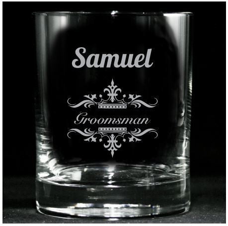 Whiskey Glasses, Groomsmen Gifts
