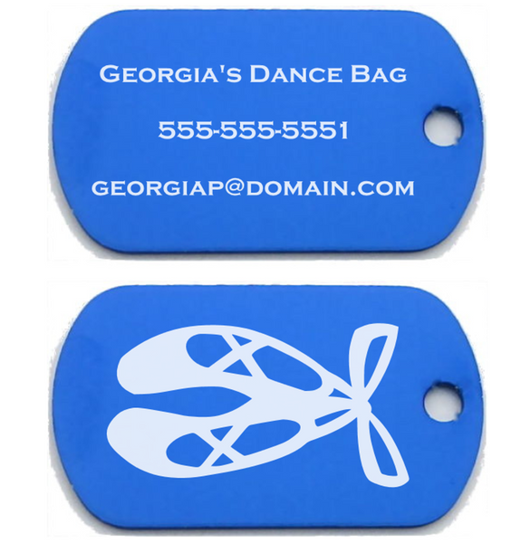 Bag Tag - Blue
