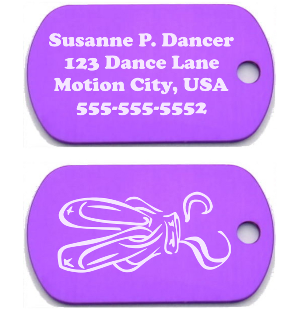 Bag Tag - Purple