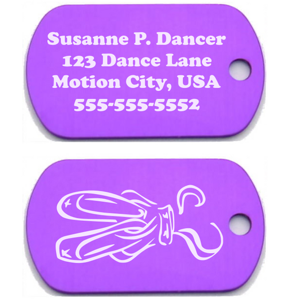 Bag Tag - Purple