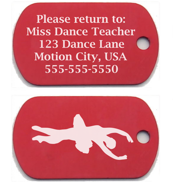 Bag Tag - Red