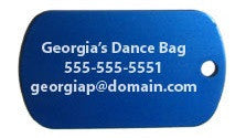 Bag Tag - Blue